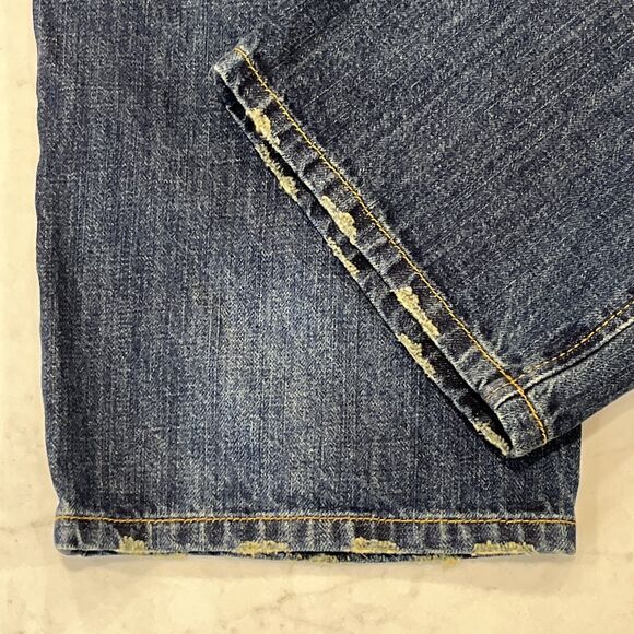 Carbon 2 Cobalt C2C Elemental Jeans Mens 36x32 Blue Button Fly Slight Taper Leg - Picture 9 of 11
